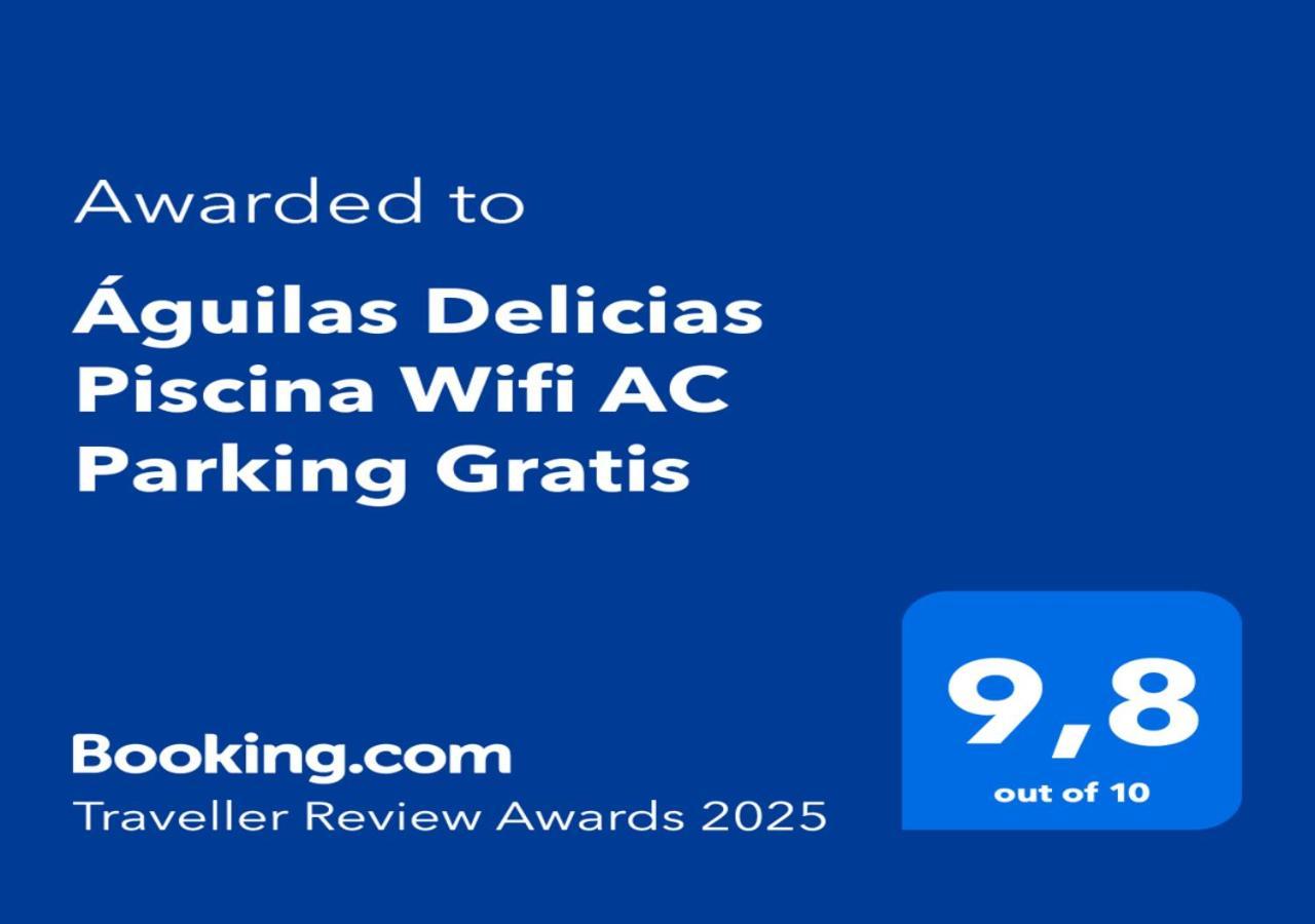 Aguilas Delicias Piscina Wifi Ac Parking Gratis Zewnętrze zdjęcie